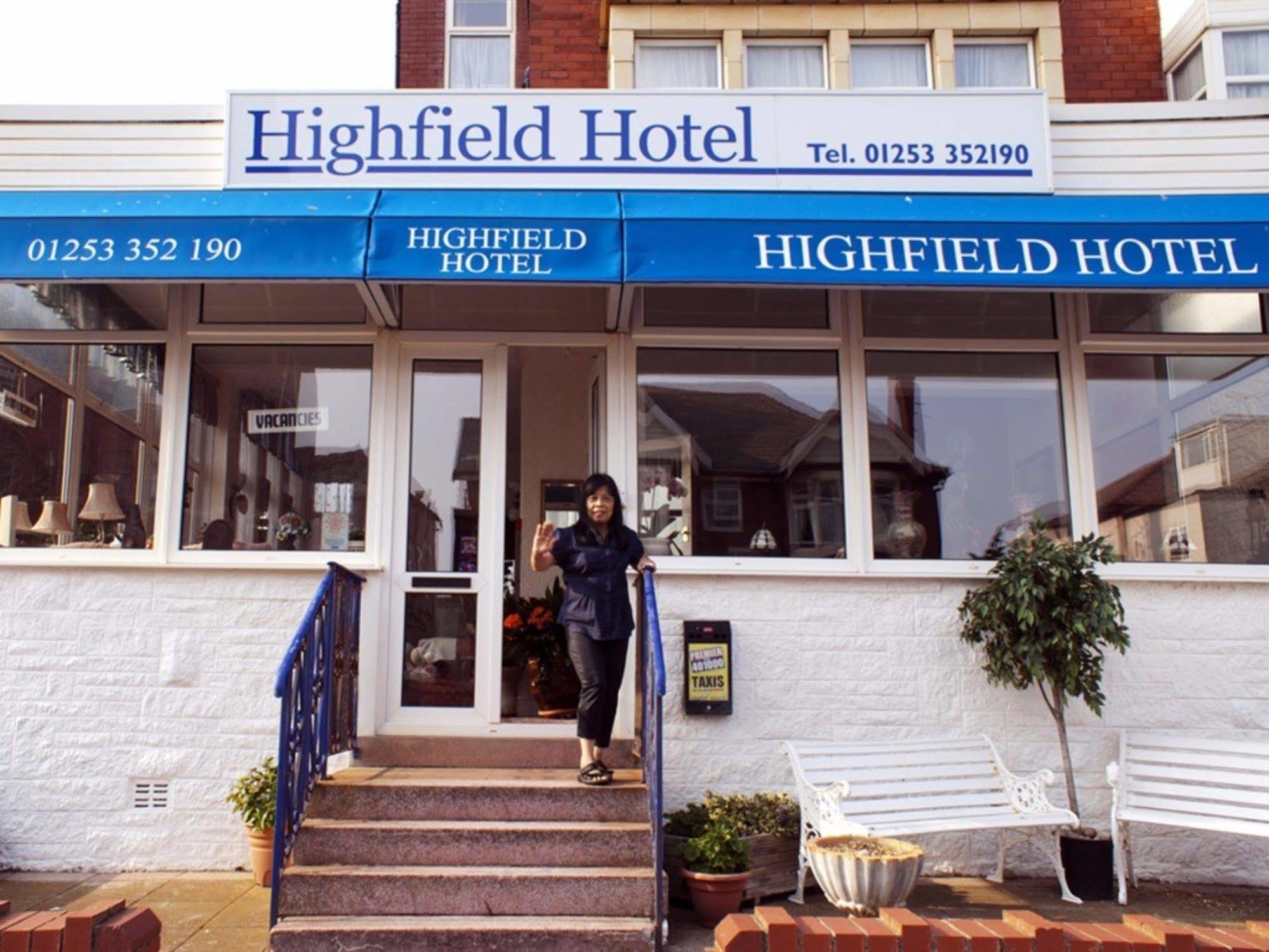 The Highfield Private Hotel Blackpool Luaran gambar
